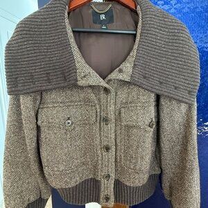 Banana Republic Brown Bomber Jacket